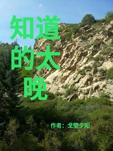 知道的太晚图片