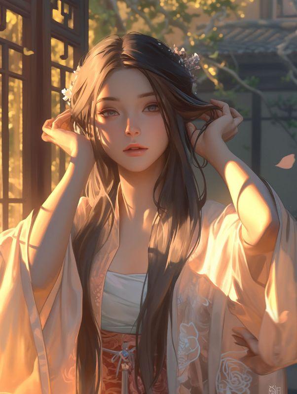 晓镜但愁去鬓改